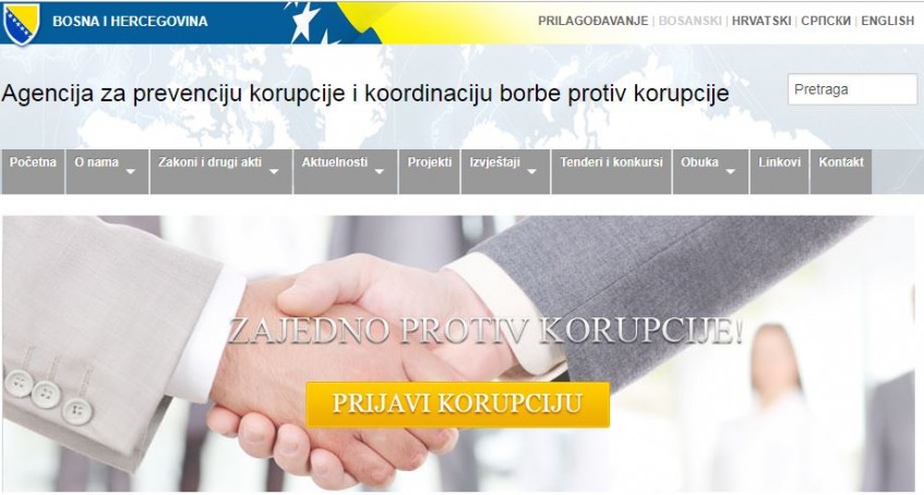 Uposlenim u javnim institucijama u BiH dostupna online antikorupcijska edukacija
